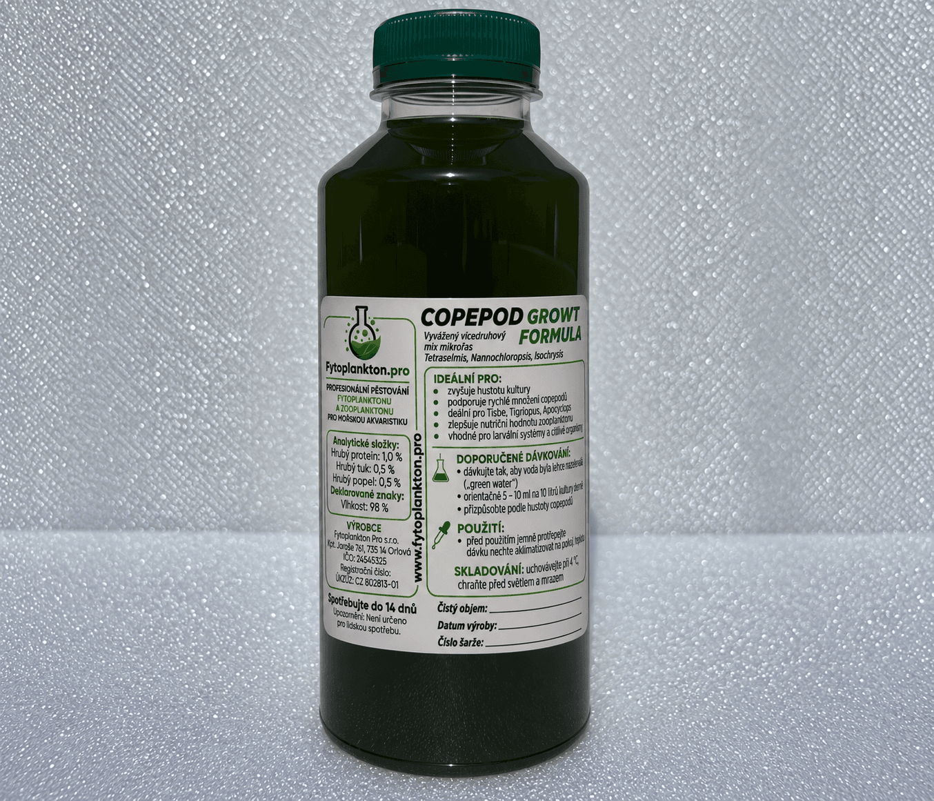 Copepod growth formula